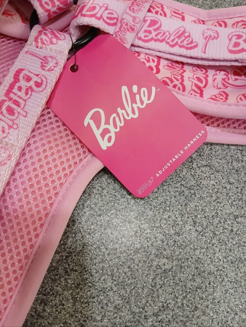 Sassy Wolf Barbie Dog Harness